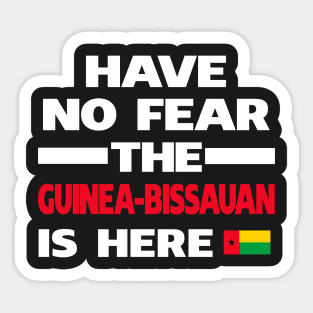 Guinea-Bissauan Here Guinea-Bissau Sticker
